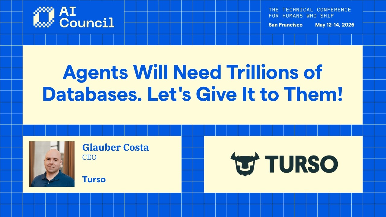 Agents will need trillions of databases. Let's give it to them!
