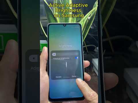 Active Adaptive Brightness on Samsung