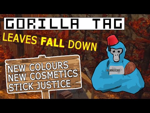 Gorilla Tag 'Leaves Fall + Stick Justice 004' a bumper packed video
