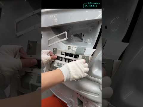 Thumbnail for Logo mounting audi car manufacturing #shorts #factory by Audi, Car