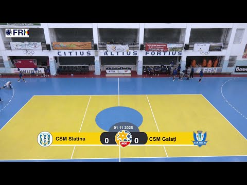 CSM Slatina 34-28 CSM Târgu Jiu, 1 Noiembrie 2025