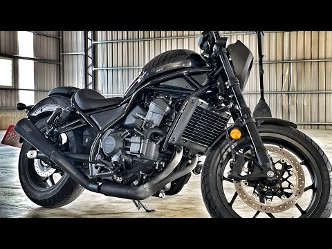 Rebel 1100 exhaust test OEM vs Open pipe vs Vance & Hines