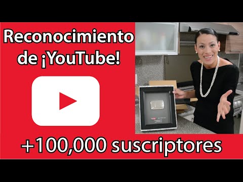 Botón de Plata YouTube para VICKY RECETA FACIL | 100,000 Suscriptores | Unboxing