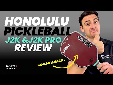 Honolulu Pickleball is here!! Honolulu Pickelball J2K & J2k Pro Review | Rackets & Runners