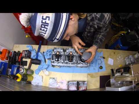 How to Install Pistons on your snowmobile 2
