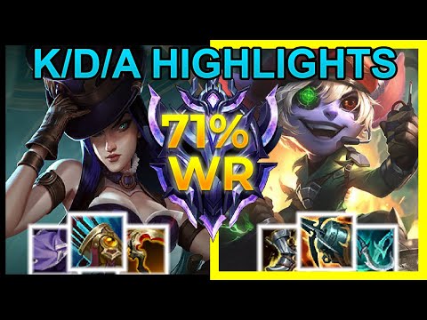 【 Tristana 】vs. Caitlyn - DIAMONDI - Carry - 11.12.1 - League of Legends KDA Highlights