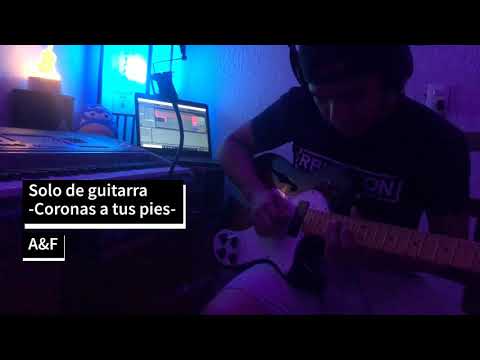 -Coronas a tus pies- solo guitarra