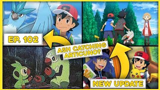 Pokemon Journeys Ep.100,101,102 Revealed||Ash's Articuno||Ash New Pokemon|Serena Returning||In Hindi