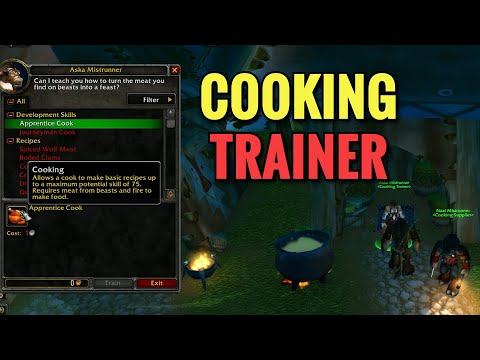 Thunder Bluff Cooking Trainer Location (WoW Classic)