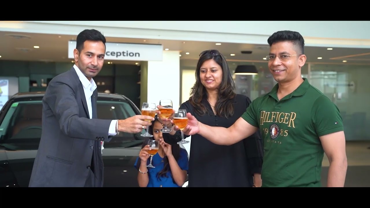 Congratulations Col. Laksh Sharma, Welcome to the Audi family | Audi Chandigarh