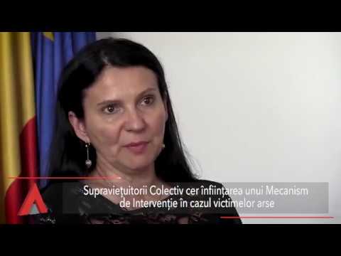 Stiri Mediafax 06 Noiembrie - Supraviețuitorii Colectiv cer un Mecanism pentru marii arși