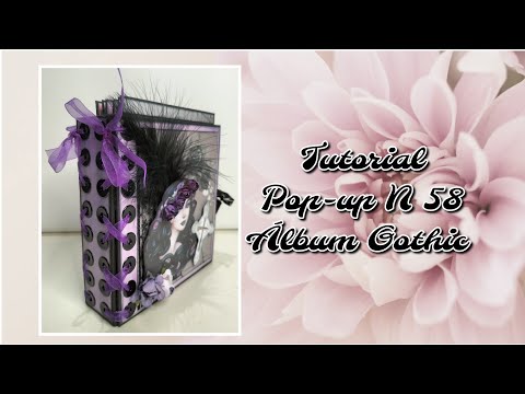 Tutorial Pop-up N.58 Página 6 Álbum Gothic.