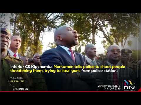 CS Murkomen tells police to shoot people threatening them