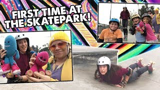 HOW TO RAMP SKATE FOR BEGINNERS / FIRST TIME AT THE SKATEPARK - Planet Roller Skate Ep. 23
