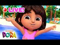 LIVE Dora S Best Beach Ocean Moments W Boots Dora Friends