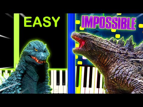 GODZILLA´S THEME from TOO EASY to IMPOSSIBLE