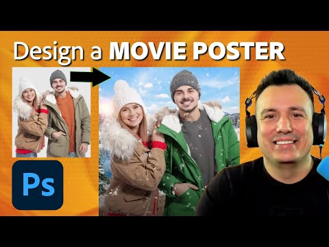How to Remove Backgrounds, Design Movie Posters in Photoshop | Adobe Photoshop