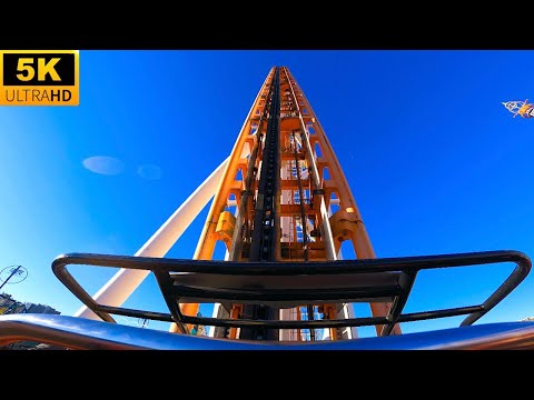 On-ride point of view of Thunderbolt