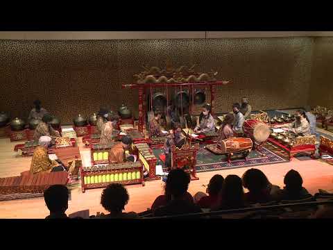 Brown University Javanese Gamelan Ensemble - Sekar Setaman - In Concert December 2021