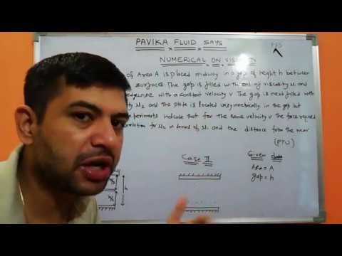 Problem on dynamic viscosity of oil
