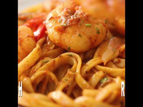 Blackened Shrimp and Pasta
