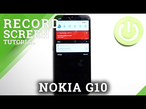 NOKIA G10 Record Screen Instructions / Screen Recorder Tutorial