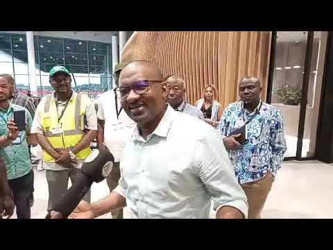 Vice President's Remarks Confirm New City in Lungi After 1st Flights Use New Airport in Sierra Leone