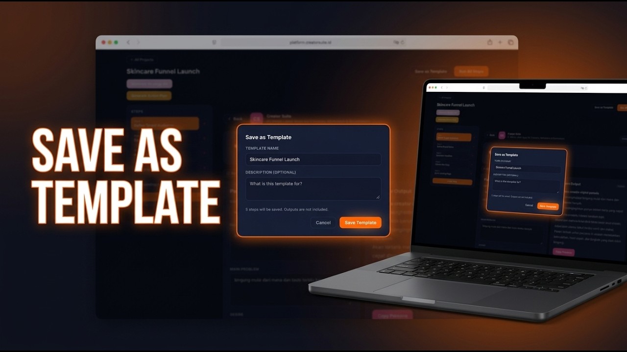 Save Workflow as Templates