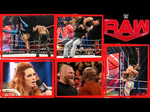 WWE Raw 14th February 2022 Full Highlights HD - WWE Raw Highlights Today Show 2/14/2022