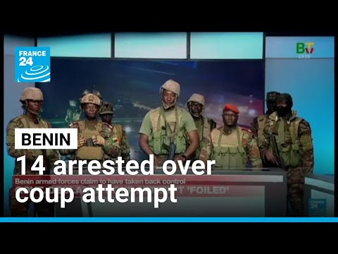 Benin: Government says fourteen people arrested over coup attempt • FRANCE 24 English