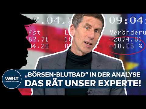 PANIC MONDAY: "BÖRSEN-BLUTBAD" - Experte rät: So retten Kleinanleger nun ihre ETFs & Sparpläne!