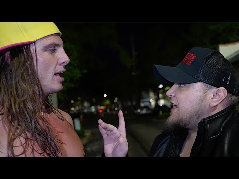 Sami Callihan confronts Matt Riddle