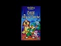 Opening To Basil The Great Mouse Detective UK VHS