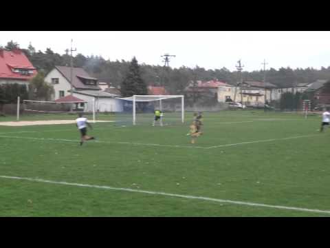 "Krotki skrót" Wielkich Derbów Gminy Leszno: Partyzant Leszno - Zaborowianka (biale stroje) 1:2