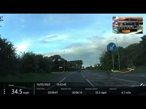 Harrier CBX CB27/81 UK FM CB radio - On The Air test