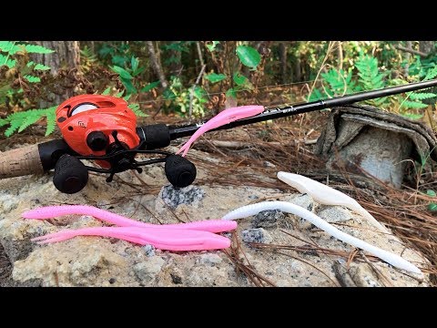 PINK vs WHITE Lure Fishing Challenge!!! (Walmart) Video