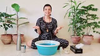 Preparation for Jal Neti session