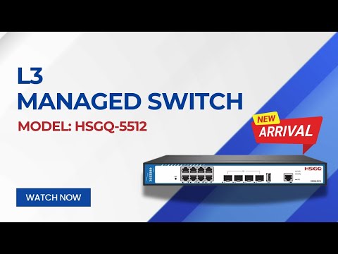 L3 Manageable | HSGQ 5122 | 10G Uplink | D-TECH Nepal 🇳🇵