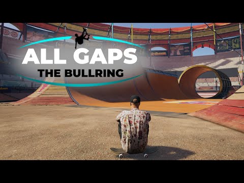 All Gaps - The Bullring - Tony Hawk's Pro Skater 1 + 2 - Gap Master Trophy
