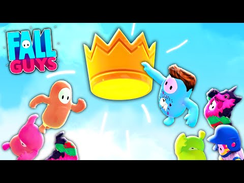 GRAB THE CROWN FIRST TO WIN!? (Fall Guys)
