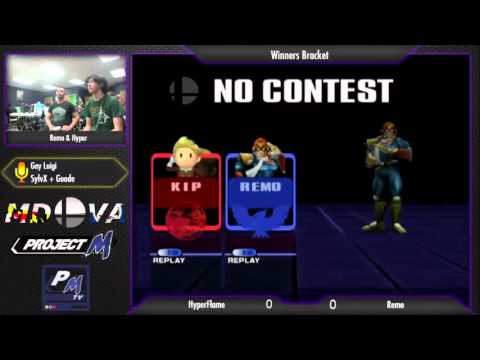 Project M @ Xanadu Dec. 29: Remo (C. Falcon) vs. Hyperflame (Lucas)