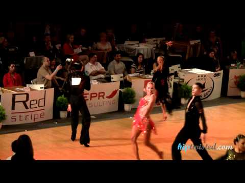 Gabriele Goffredo - Anna Matus, Brno Open 2012, WDSF int open latin, 2. round - jive