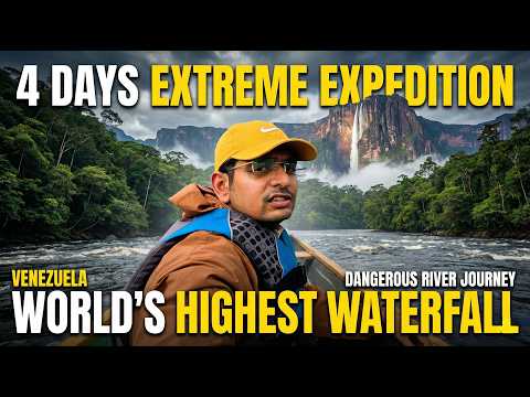 Surviving Venezuela’s Jungle to Witness 1 KM High Angel Falls