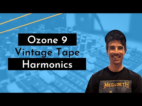 Ozone 9 Vintage Tape Harmonics