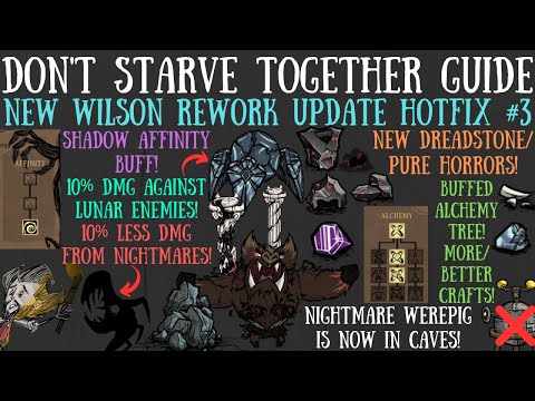 Wilson Rework Hotfix #3 - Skill BUFFS, NEW Perk, Boss Tweak & More - Don't Starve Together Guide
