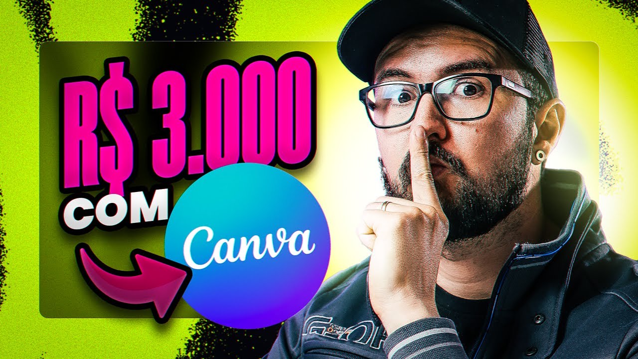 Como Ganhar R$3 MIL com Design Gráfico no CANVA