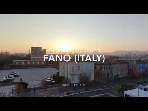Fly with DJI Drone Neo 360° Fano zona Lido (Provincia Pesaro Urbino) Italia