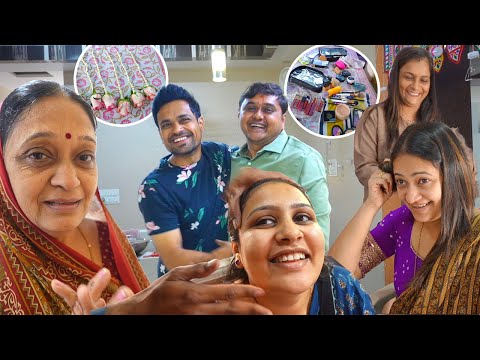 Finally Wedding day aa gaya aur sab ready ho rahe hai !