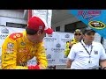 Kenseth has words for Logano
