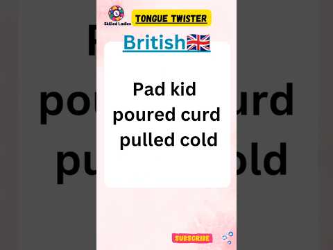 The Hardest Tongue Twister in English – 99% Fail! (British vs. American Accent)
